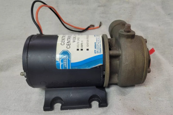 Jabsco 18510-0001 - Centri Puppy Centrifugal Pump 24V DC Motor, Viton Lip Seal