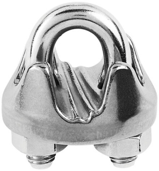 Wichard 7306 - Wire Rope Clamp 5-6 mm
