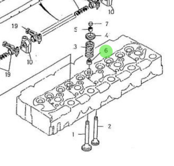 Nanni Diesel 970302975 - Camshaft Set Screw for 5.250TDI Engines