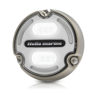 Hella Marine 2LT 016 147-102 - Apelo A2 Underwater Light (Blue & White LED, Bronze & White)