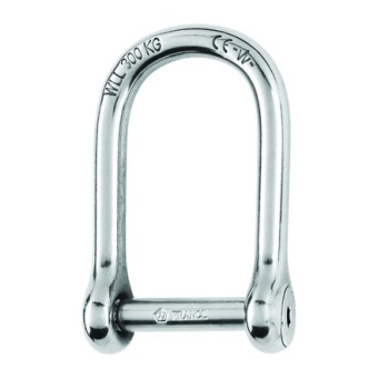Wichard 1363 - Self-locking Allen Head Pin D Shackle 6 mm