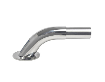 Båtsystem 8762 - End Fitting 90 Degrees, Stainless Steel, Modular System