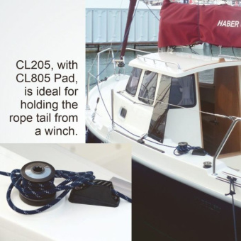 Clamcleat CL205 Major Deck Cleat for 10–16 mm Rope