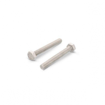 DIN 933 A4 Stainless Steel Hex Head Bolts M5–M10, 16–100 mm