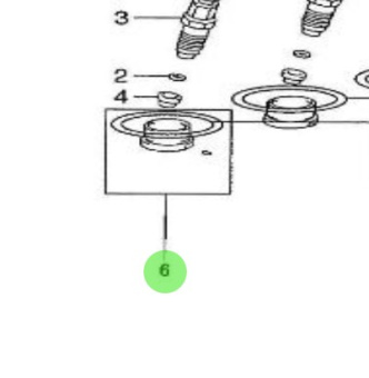 Nanni Diesel 970312313 - Combustion Chamber Sub-Assembly for Injection Nozzle Systems