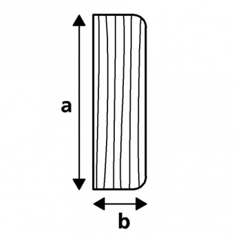 Teak Batten Profile