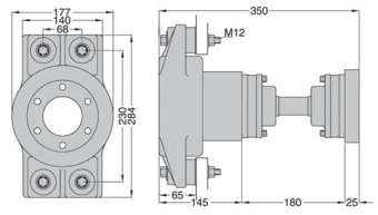 Python Drive P110-T Complete Shaft Drive System