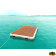 Trem B2012200 - Inflatable Floating Platform T-Wave 200x120 cm Trem B2012200 - Inflatable Floating Platform T-Wave 200x120 cm