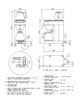 Baratta M100 Marine Coffee Machine