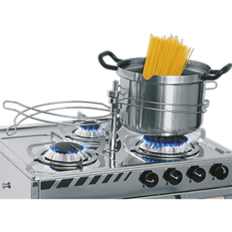 Allpa Set Of Pan-Holders For 2 Burners