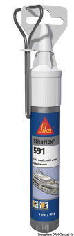 Osculati 65.288.39 - SIKAFLEX 591 Polymer Sealant Black 70 ml (24 pcs)