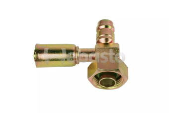 Webasto 6270108FG093A - Reducing Fitting Female 13/32 Inch 90 Rotalock Block Valve 1 14uns 2B