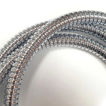 Barka Shower Hose Br.Chrome 3/8″ F-1/2″ Conical 2M