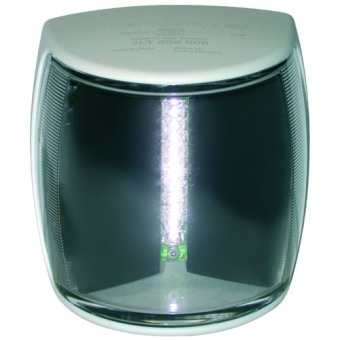 Hella Marine 2LT 959 909-611 - 2 NM NaviLED PRO Stern Navigation Lamp (Europe), White Shroud - Ultra Heavy Duty Lens