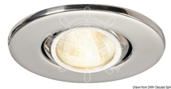 Osculati 13.437.01 - Altair Spotlight Mirror Polished