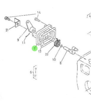 Nanni Diesel 970302059 - Injection Pump Cover for Regulator Adjustment