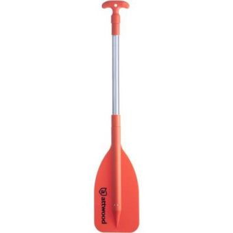 Attwood 11828-1 - Emergency Telescoping Paddle for Boating - Orange