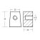 Tecnoseal Aluminium Trapezoidal Cube Ref. 67C-45251-00