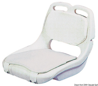 Osculati 48.682.01 - Seat Frame White Polyethylene