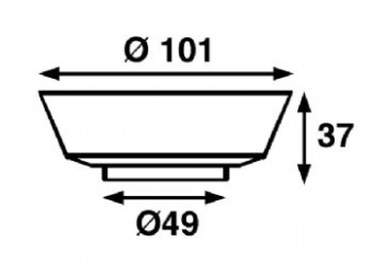 Båtsystem 9480US - Comet SMD LED, White, With Switch