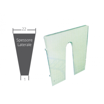 Ceredi Wedge-shaped Transom Protection 420X340 mm 