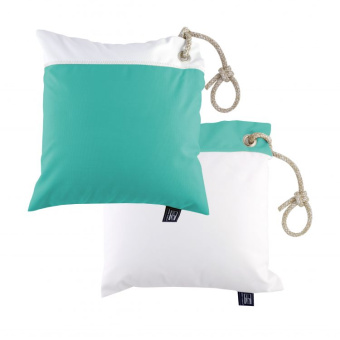 Marine Business Waterproof Acqua & White Cushion Set 40x40 cm (2 pcs.)