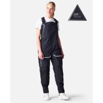 Henri Lloyd Women's Elite Hi-Fit Overalls Size S Black