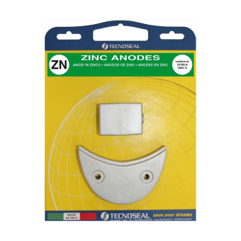 Tecnoseal OMC V4-V6 Zinc Anode Kit – 2-Piece Set
