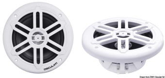 Osculati 29.743.05 - Dual Cone Speakers 8" - 2x180W - White