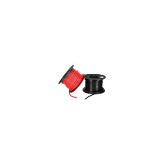 CROSSEVEN Hi-Flex Extra-Flexible Single-Core Cable - 10 mm² - Black - 25m