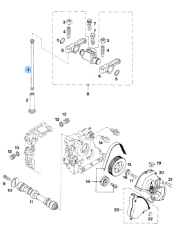 Vetus VD20606 - Camshaft D4.29