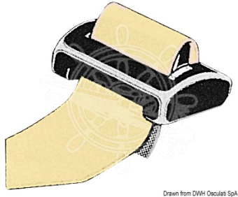 Sea Sure Black Nylon Strap Buckle – 40-50 mm Webbing, 360 kg Load Capacity