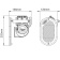 Marco Built-in Air Horn With Chromed Grill 24V