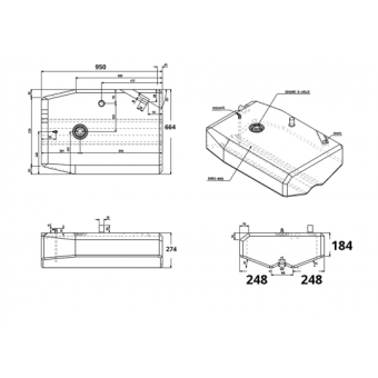 SIC Fuel Tank 133L