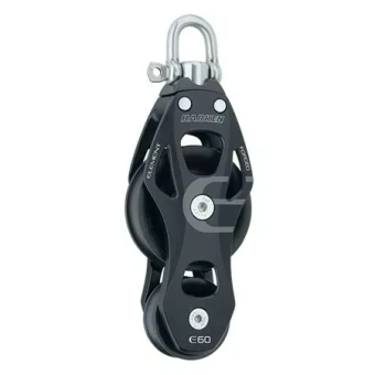 Harken 6262 - 60mm Aluminum Element Fiddle Block Swivel