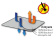 Waterline Design 1305 - Darkening/Mosquito Net Combo 35x35cm