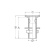 Foresti & Suardi Chromed Brass Through Hull 3/4"