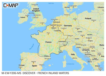 C-MAP Memory Card Discover - France Inland