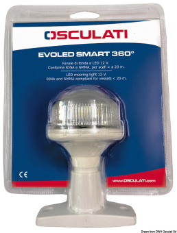 Osculati 11.039.12 - Evoled Smart 360° LED Anchor Light 12V White