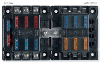 BEP ATC-6W - 6-Way Covered Fuse Holder