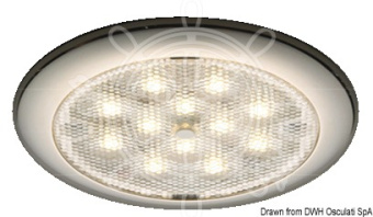 Osculati 13.442.16 - Procion Day/Night LED Ceiling Light White + Red