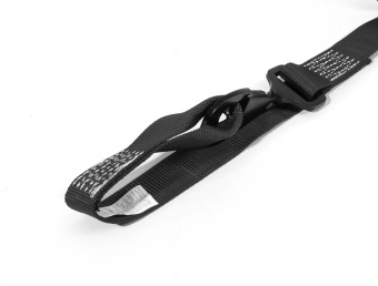 Speedstrap 38 mm Heavy Duty Kit, Ratchet Tie-Down, Hook and Loop, 300 cm, Black