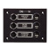 Euromarine Waterproof Electrical Panel - 3 Positions - Black