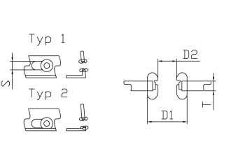 TyeTec FR251811-1 - Footrail Adapter