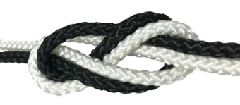 Allpa Allcord-22, Braided Polyester (Pa), Ø6mm, White, 200m