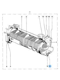 Vetus STM8638 - Plug Oil Cooler D(T)4.29