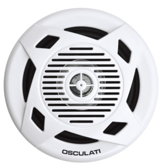 Osculati 29.741.07 - Dual Cone Loudspeakers 6.5" 2x60 W White