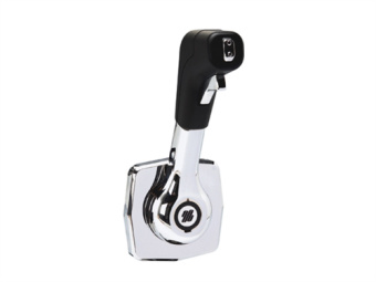 Ultraflex 41790S - B310B Motor Control Side Mount With Trim, Black Button