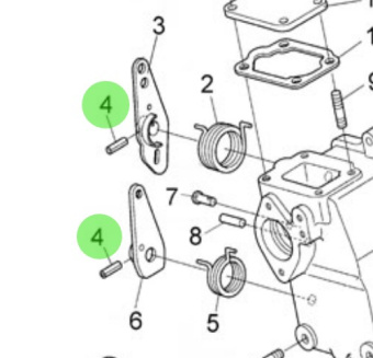 Nanni Diesel 970310902 - Spring Pin for Engine Control Linkages
