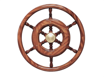 ULTRAFLEX V93 Mahogany Wooden Steering Wheel 460mm